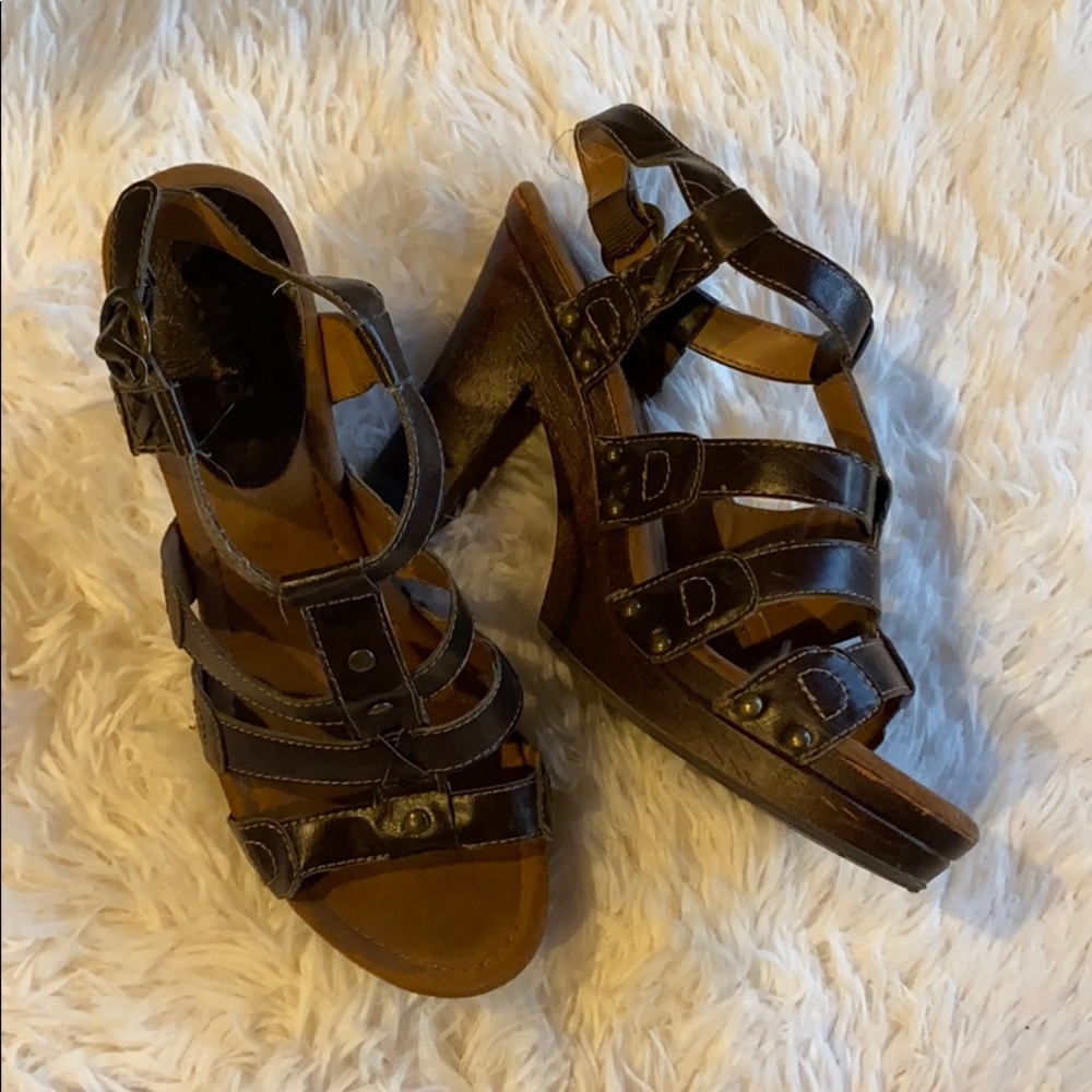 Mudd Heeled Sandals